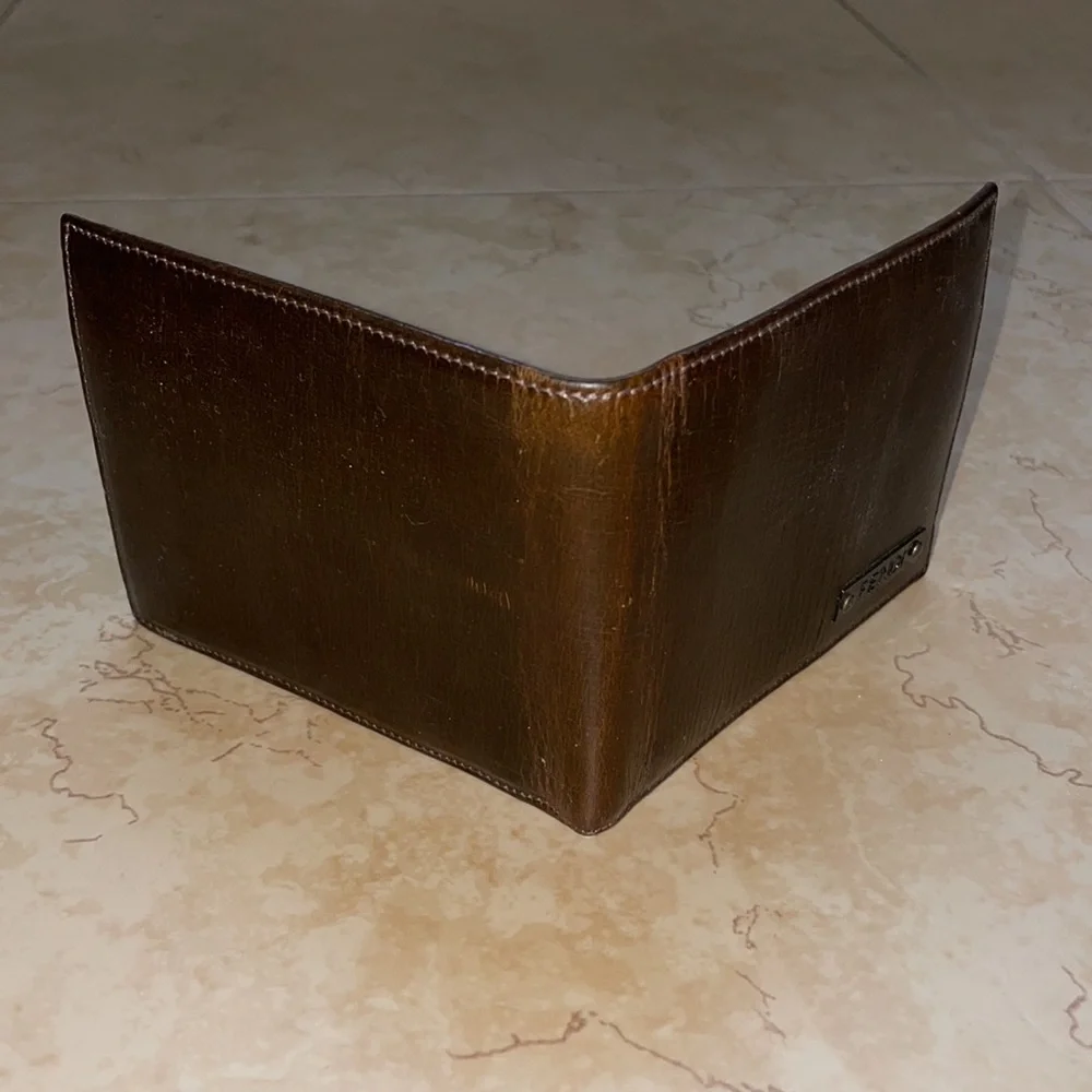 Fendi , Mens Vintage WalletDark brown / chocolate color